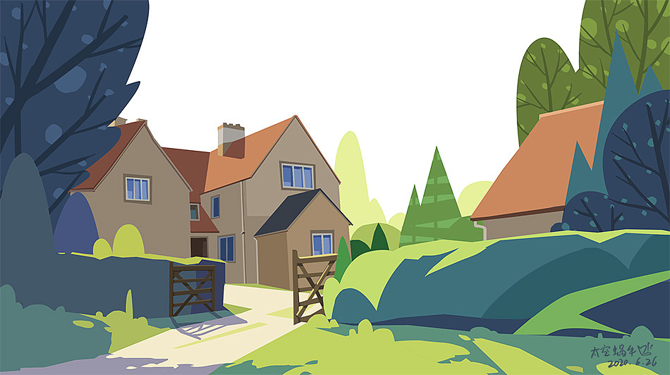 不同风格插画呈现（图ZMjQ3NTM3NzE2） - 创作习作 - 站酷设计师太空蜗牛爱画画原创素材 - 站酷ZCOOL