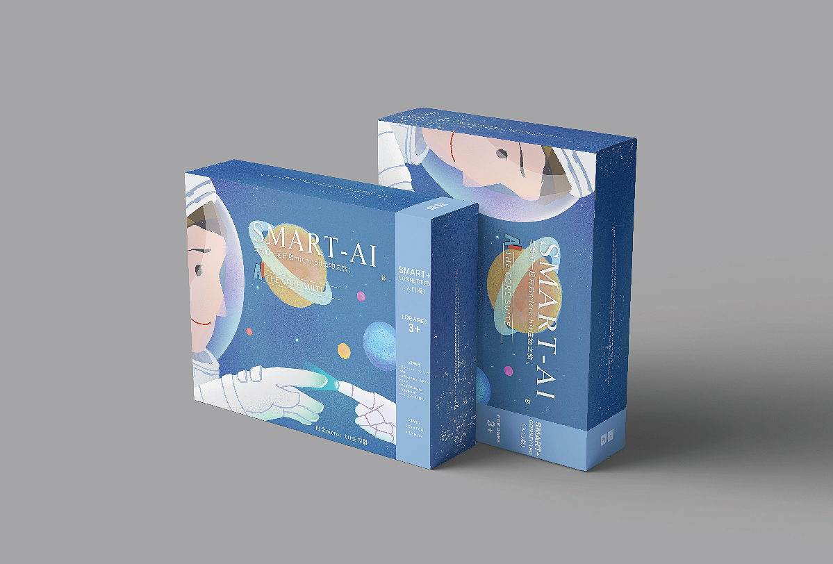 SMART+CONNECTED（互联智能）包装（图ZMTkxODI2MDY4） - 包装 - 站酷设计师憨憨刘原创素材 - 站酷ZCOOL