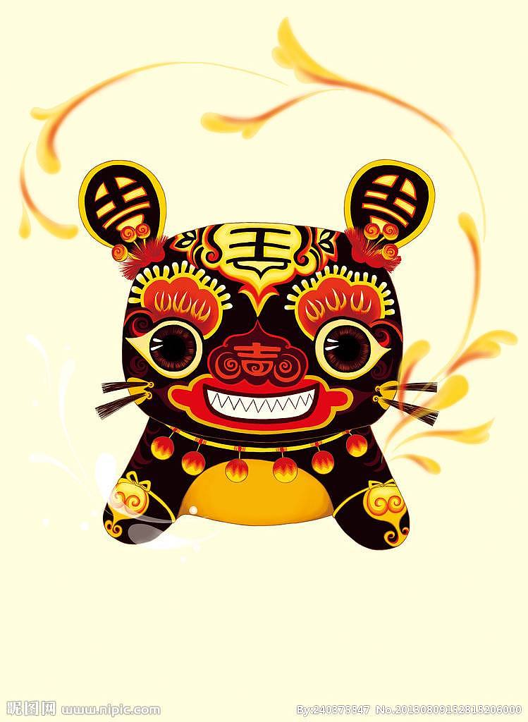 《布老虎——病魔退散,万物迎春》