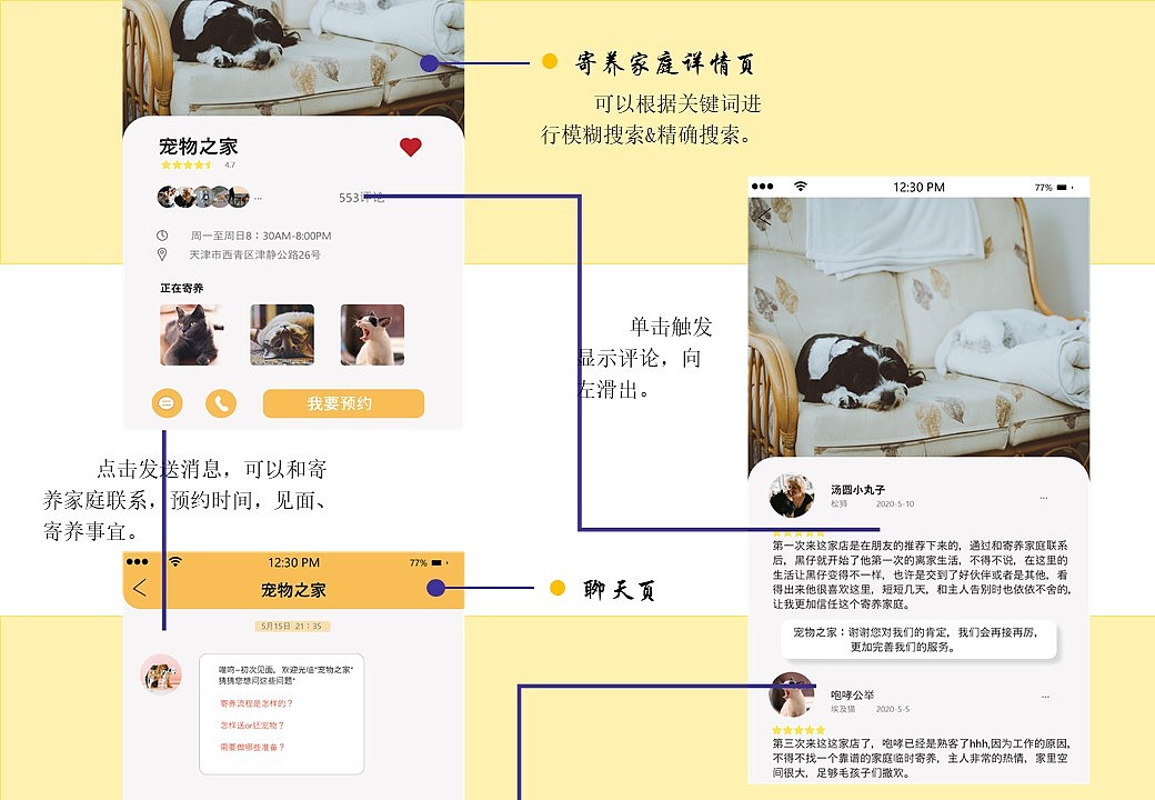 人机界面-萌宠星球APP（图ZMjI1MzAzMjYw） - APP界面 - 站酷设计师发际线一定会低的原创素材 - 站酷ZCOOL