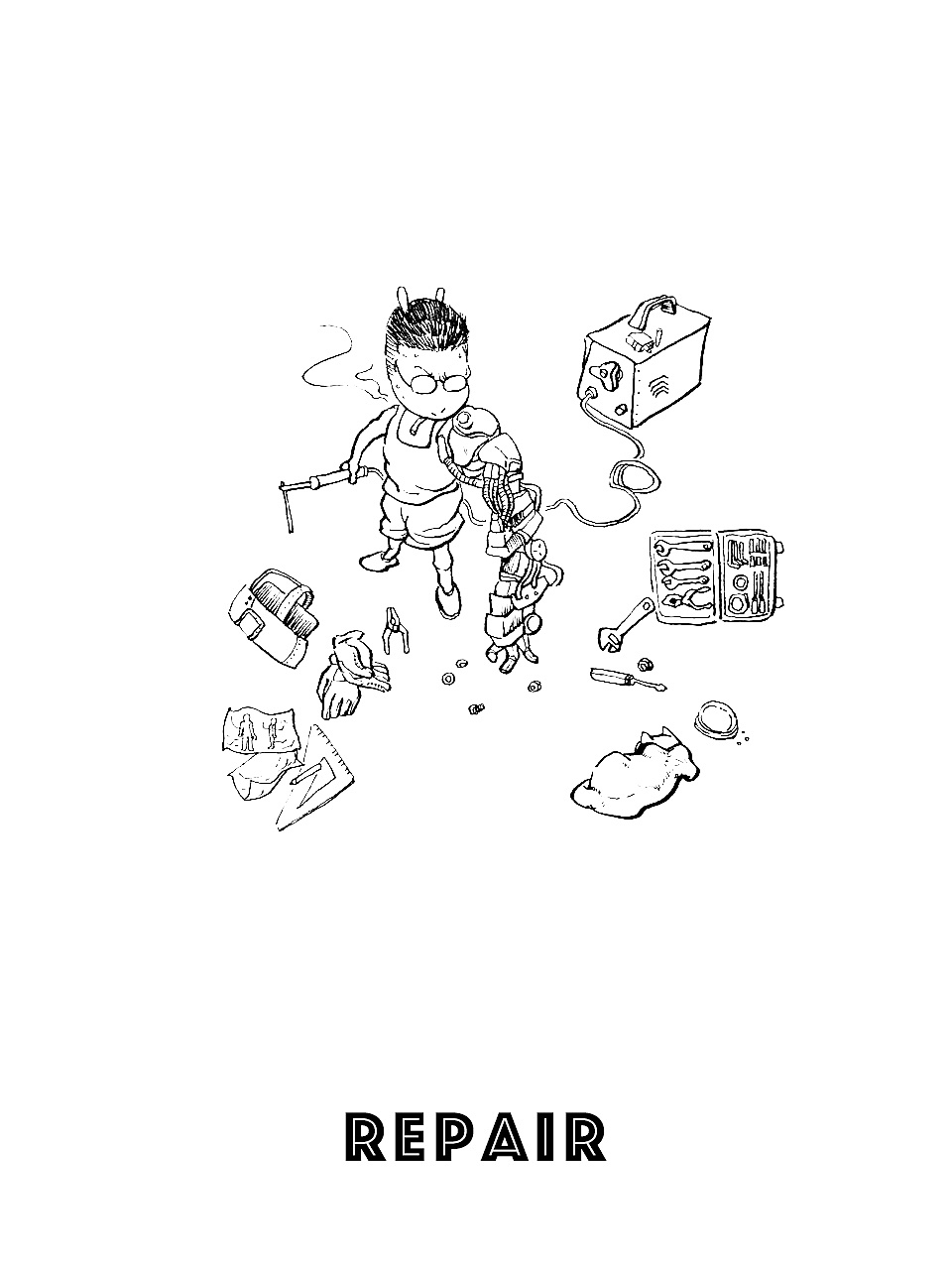 【机甲】最近的画（图ZNjA3NDU4NDg=） - 新锐潮流插画 - 站酷设计师Zhuzhu_祝原创素材 - 站酷ZCOOL