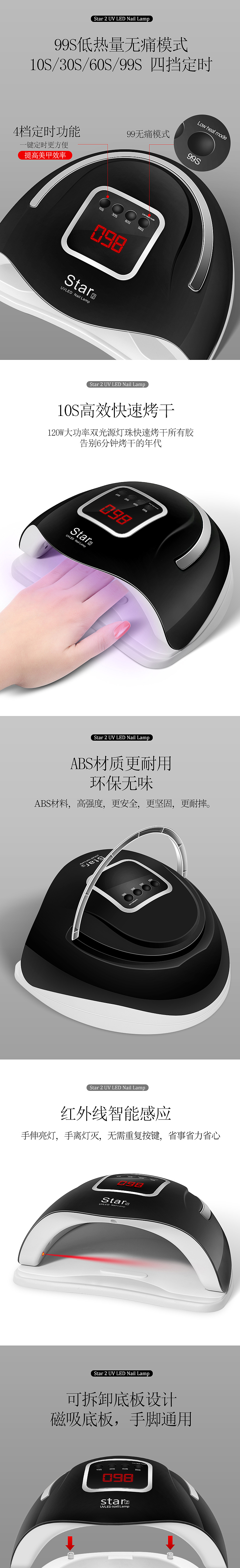 美甲灯详情（图ZMjExOTAwMTA0） - 电商 - 站酷设计师773898210原创素材 - 站酷ZCOOL