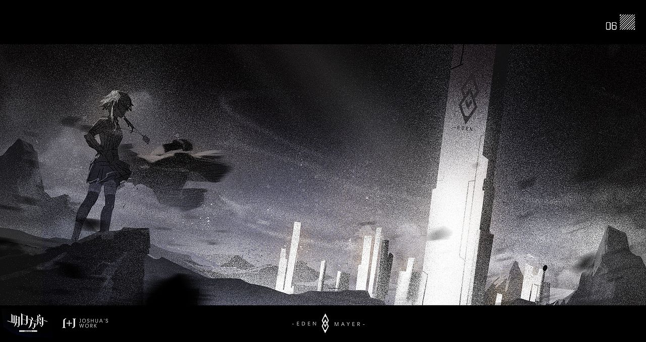 明日方舟同人插画练习