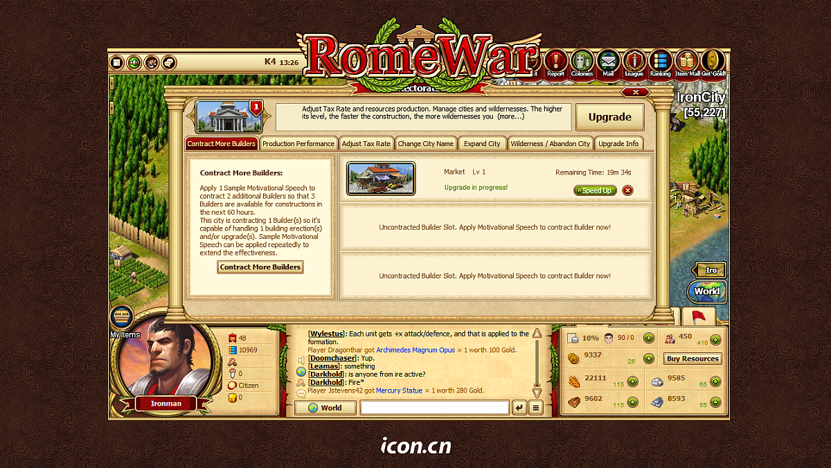 《RomeWar》游戏UI设计（图ZNTQ5NTgwMTI=） - 游戏UI - 站酷设计师icondesign艾空原创素材 - 站酷ZCOOL