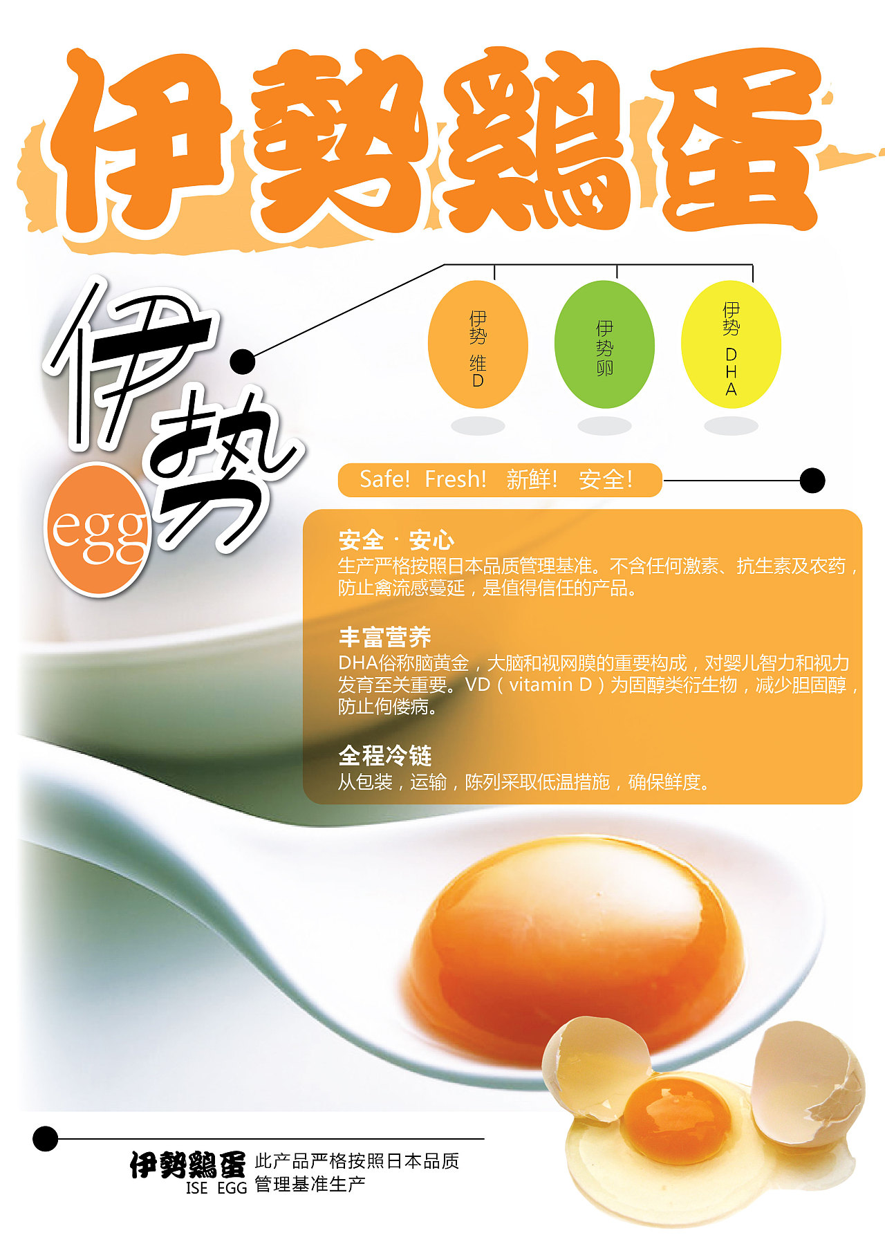 日本伊势鸡蛋 平面 宣传品 Fengyelong612 原创作品 站酷 Zcool