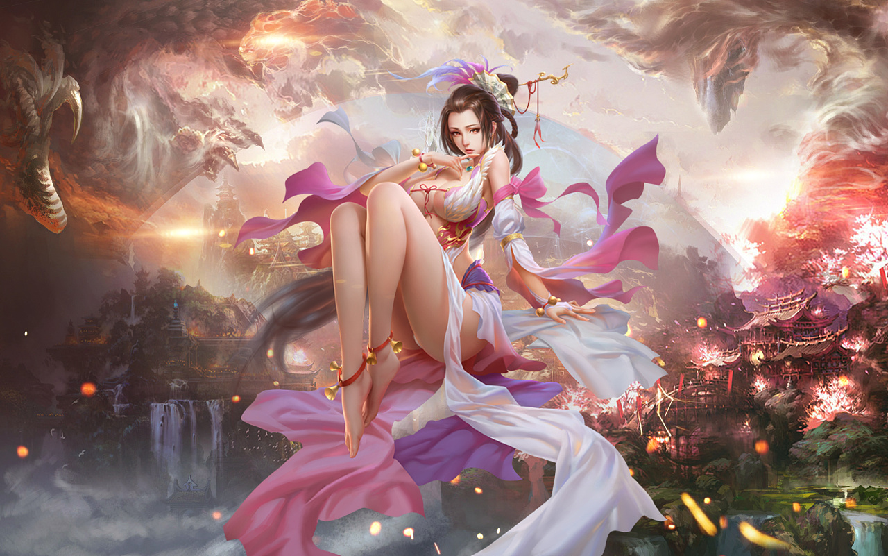 游戏海报|平面|海报|樱桃来自树上 - 原创作品 - 站酷 (zcool)