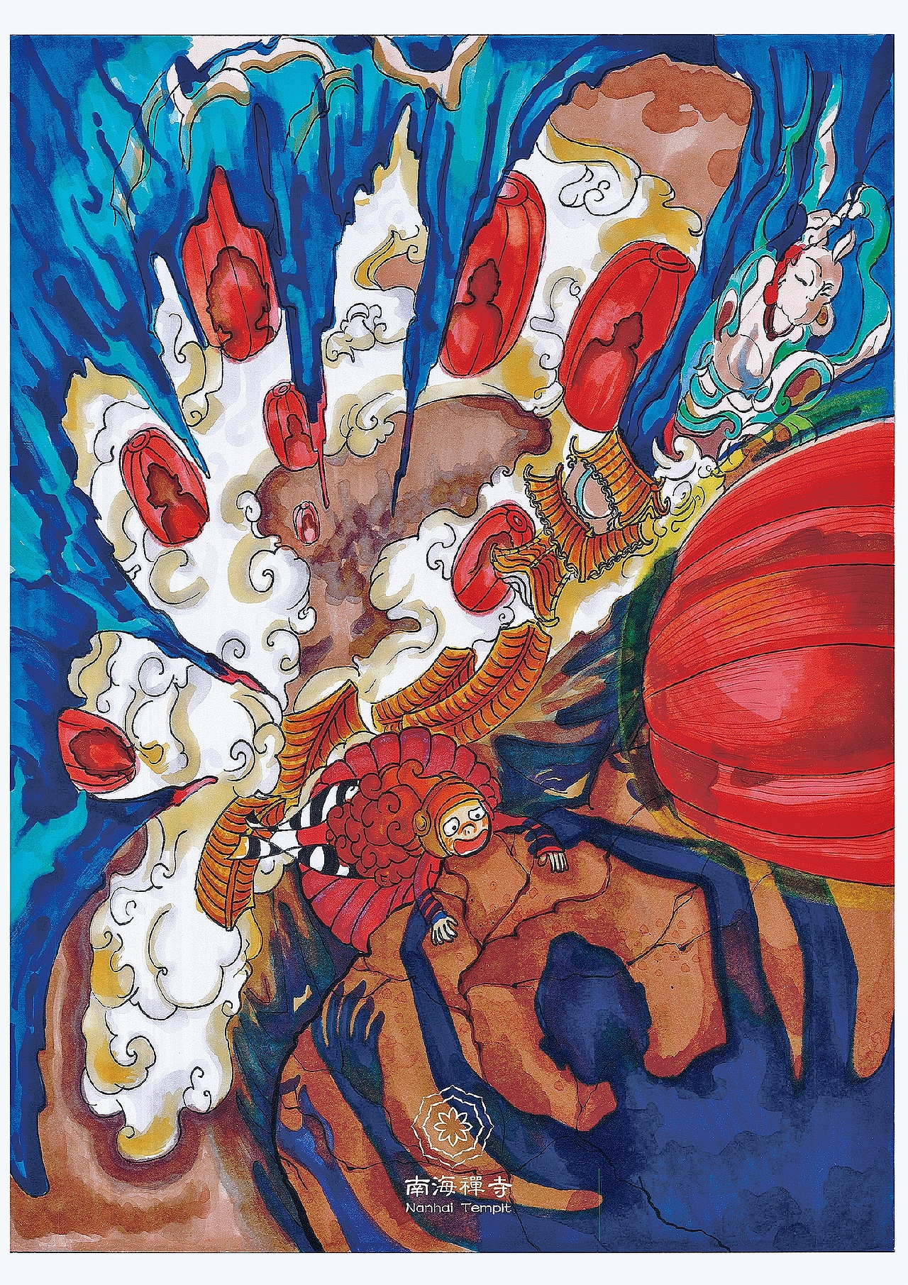 南海禅寺系列插画2
《生命之光》<br>当人们以为已经到达苦难的尽头时却往往发现苦难才刚刚开始<br>有一天你也许会恍然大悟所经历的不过是冥冥之中的注定<br>注定了你奇怪的性格<br>注定遇见不凡的人<br>注定选择走不同的道路<br>注定了和别人不同的人生<br>注定了会有不一样的际遇…<br>希望之光总在人最绝望时照进心里<br>突然你被命运之手紧紧抓牢…