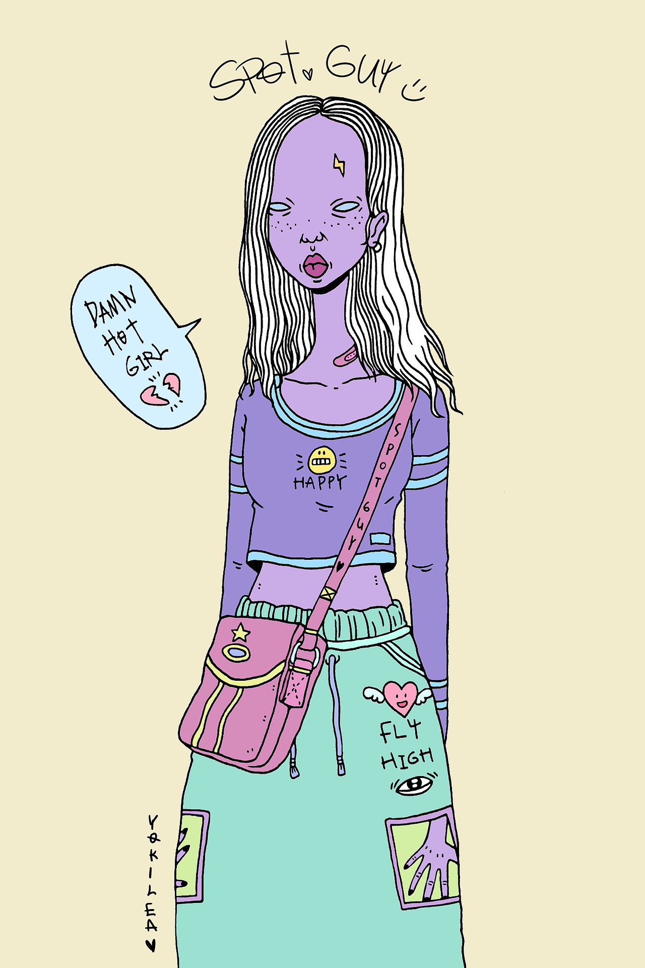 插画 | 新稿子 新稿子 / 纯手绘