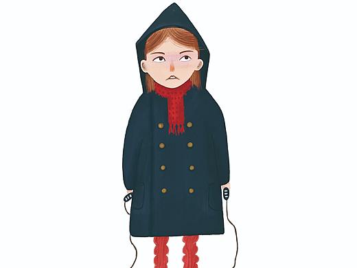 [PS板绘]临摹Júlia Sardà的风格插画（个人主页-ZMzA5OTgwOTY=） - 儿童插画 - 站酷设计师杨爱国原创素材 - 站酷ZCOOL