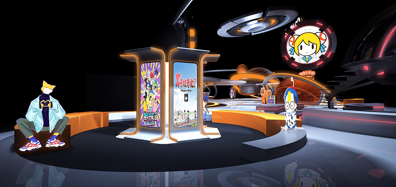 2019快手 ChinaJoy（图ZMjM2NzY0NTM2） - 舞台美术 - 站酷设计师圣德创意原创素材 - 站酷ZCOOL