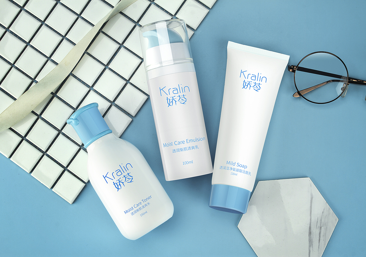 化妆品修图对比