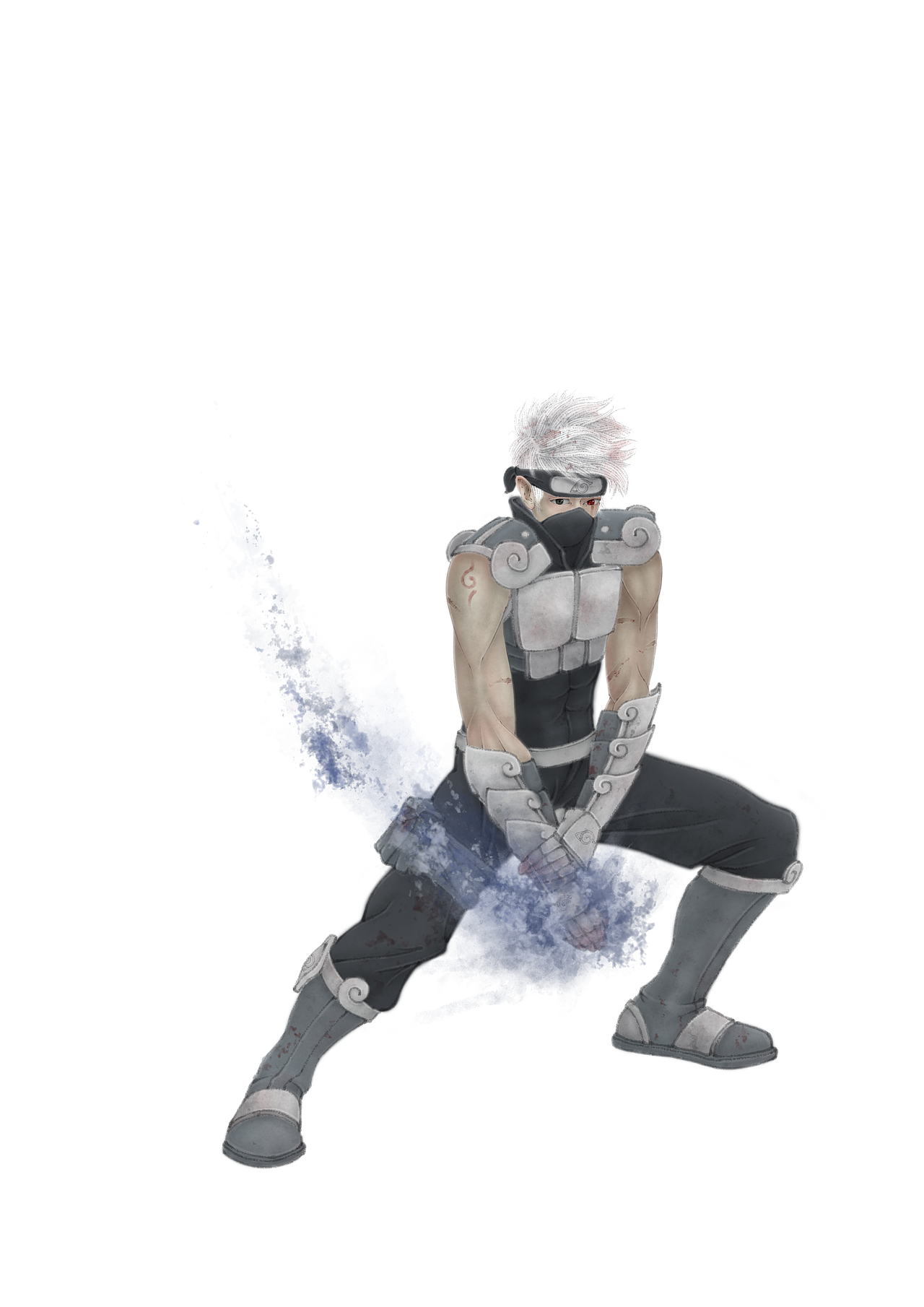 中国风旗木卡卡西同人图