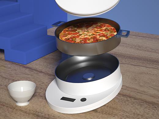 小家电C4D场景（个人主页-ZNDgxMTI5MDg=） - 电商 - 站酷设计师若冰2019原创素材 - 站酷ZCOOL