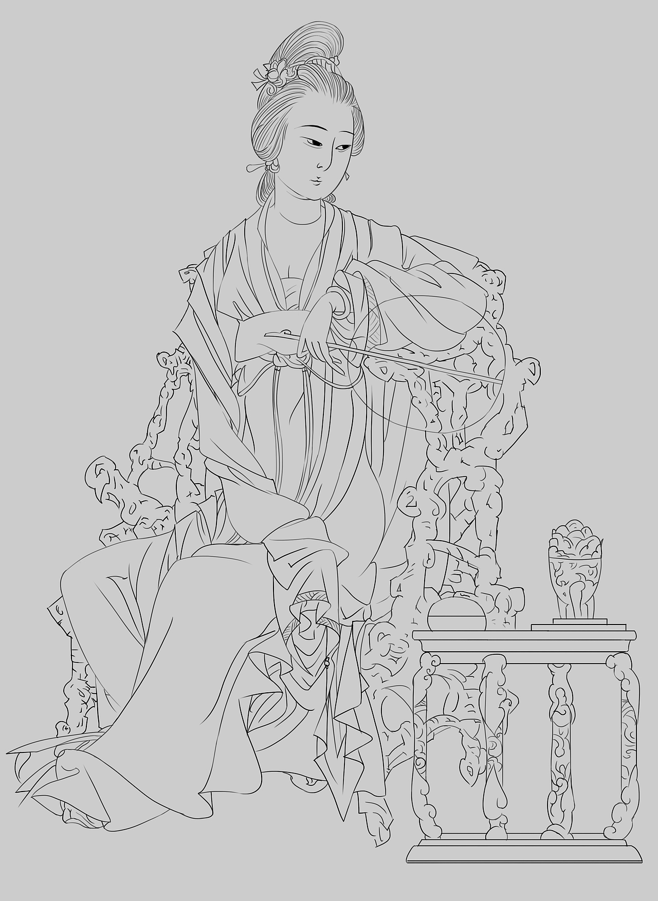 2018年的一些临摹（图ZMjQ1OTIyMDg4） - 艺术插画 - 站酷设计师云出十里原创素材 - 站酷ZCOOL
