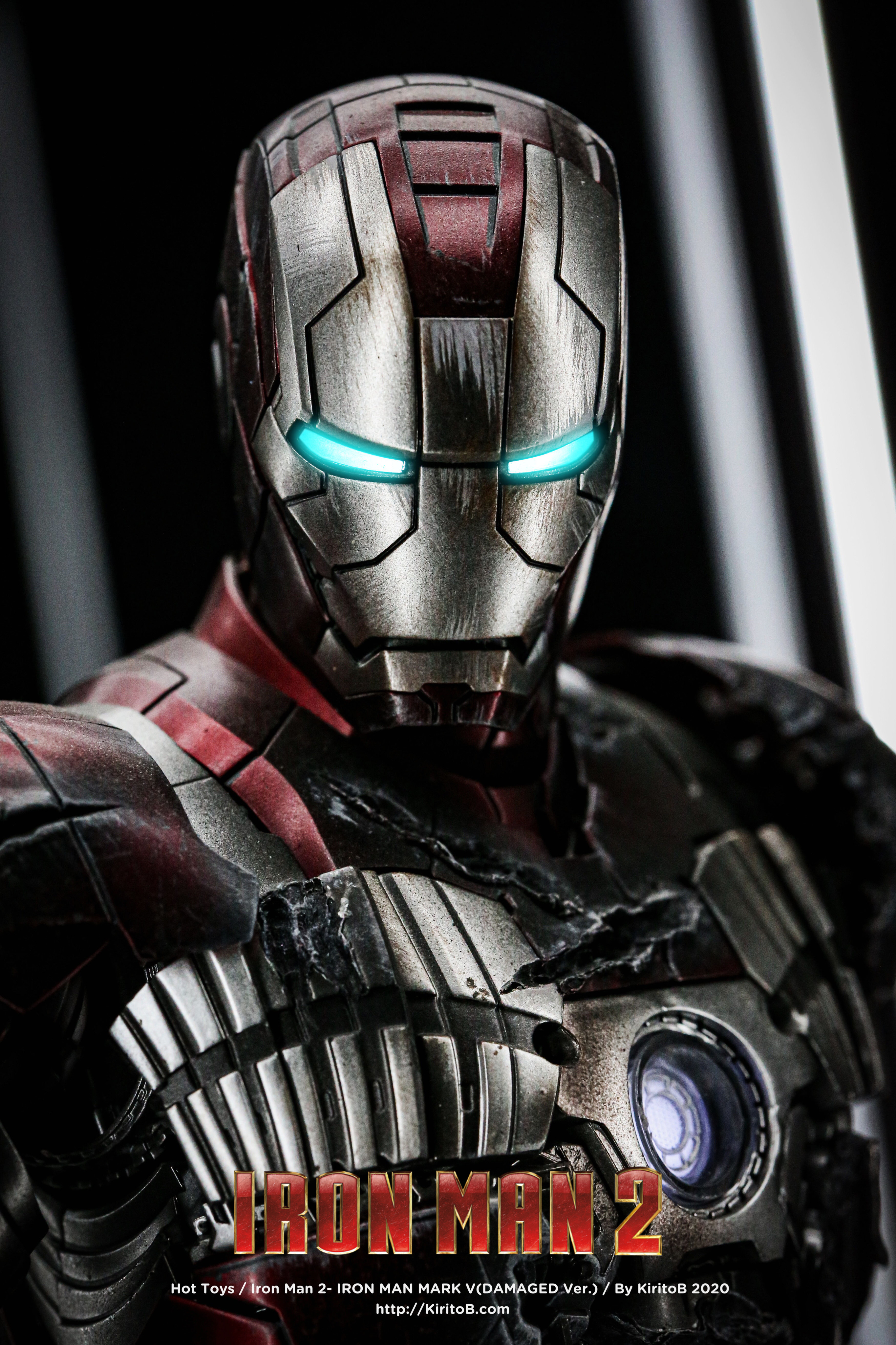 【模玩摄影】全网最还原的ht战损钢铁侠mk5