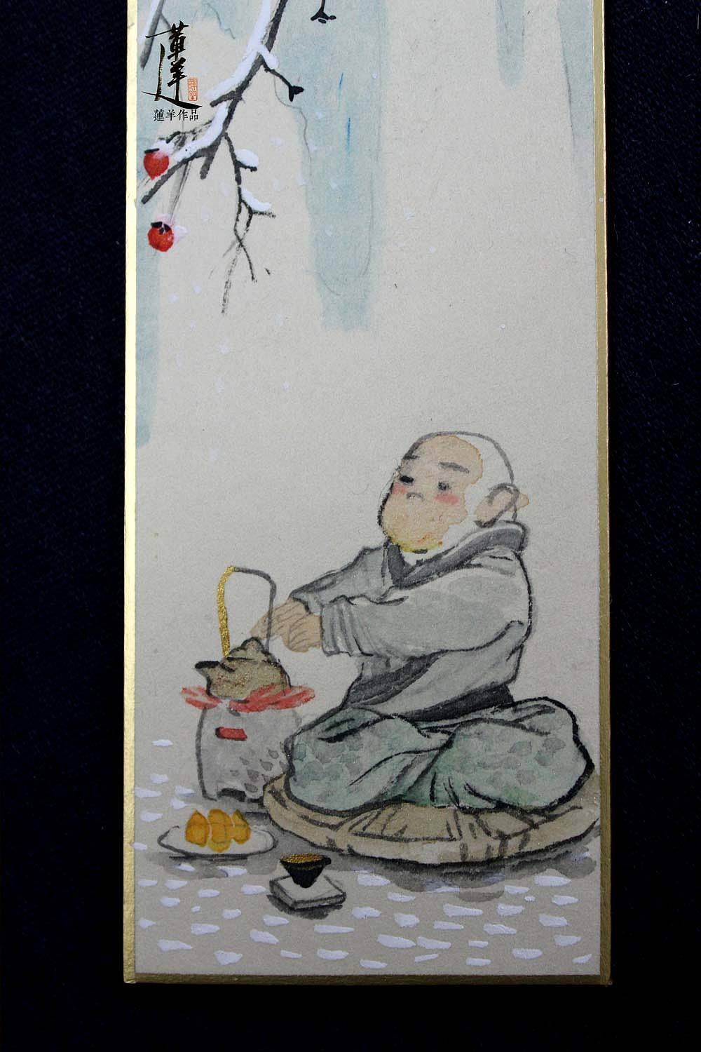 【从CG到手绘】竹笔、岩彩、水墨小实验(图ZMjIwNzcxMjg=) - 绘画 - 站酷设计师莲羊原创素材 - 站酷ZCOOL