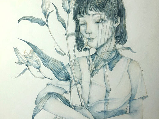 思念（一）香水百合