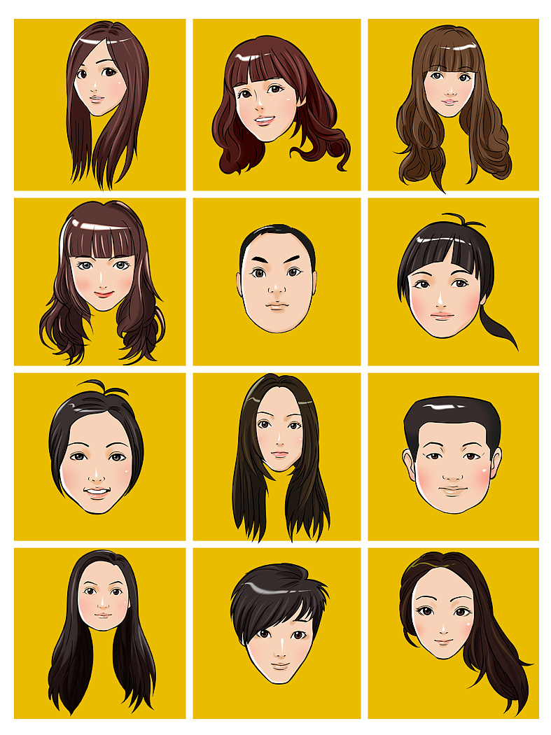 伍泰公司员工肖像画