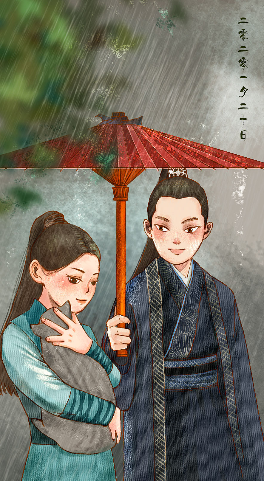 锦衣之下|插画|商业插画|插画师_乌鸦_原创作品-站酷zcool