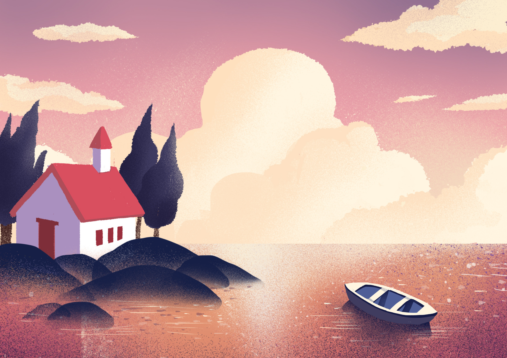 最远的地方|插画|插画习作|菠萝油条虾 - 原创作品 - 站酷 (zcool)