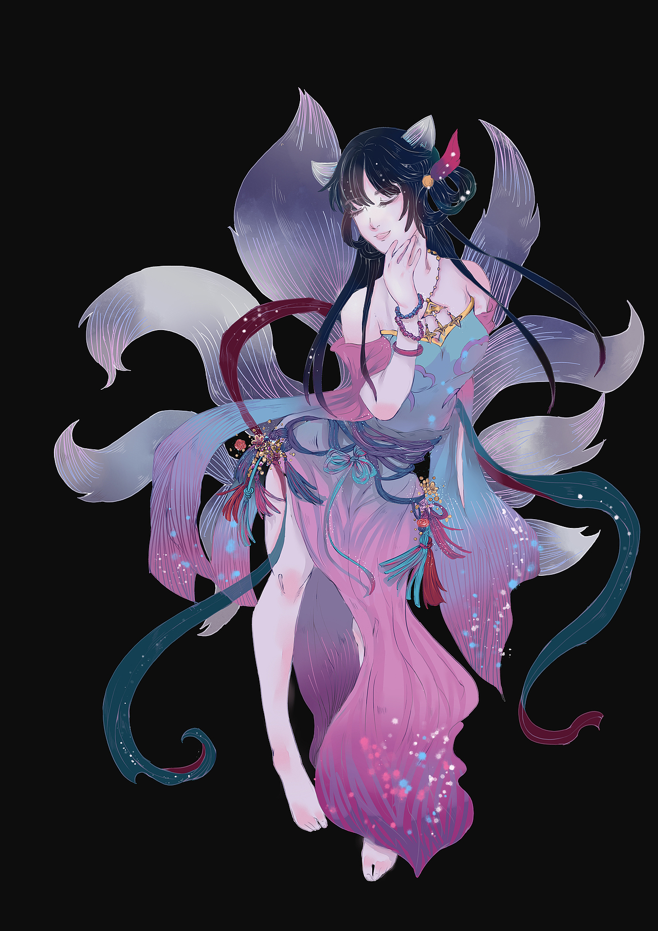 "看鬼"—— 山海经拟人绘画