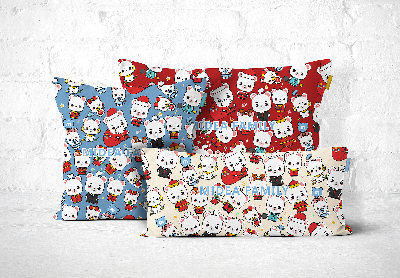 熊小美一家人（图ZMTkwMzEwNjA4） - IP形象 - 站酷设计师皓儿鱼原创素材 - 站酷ZCOOL