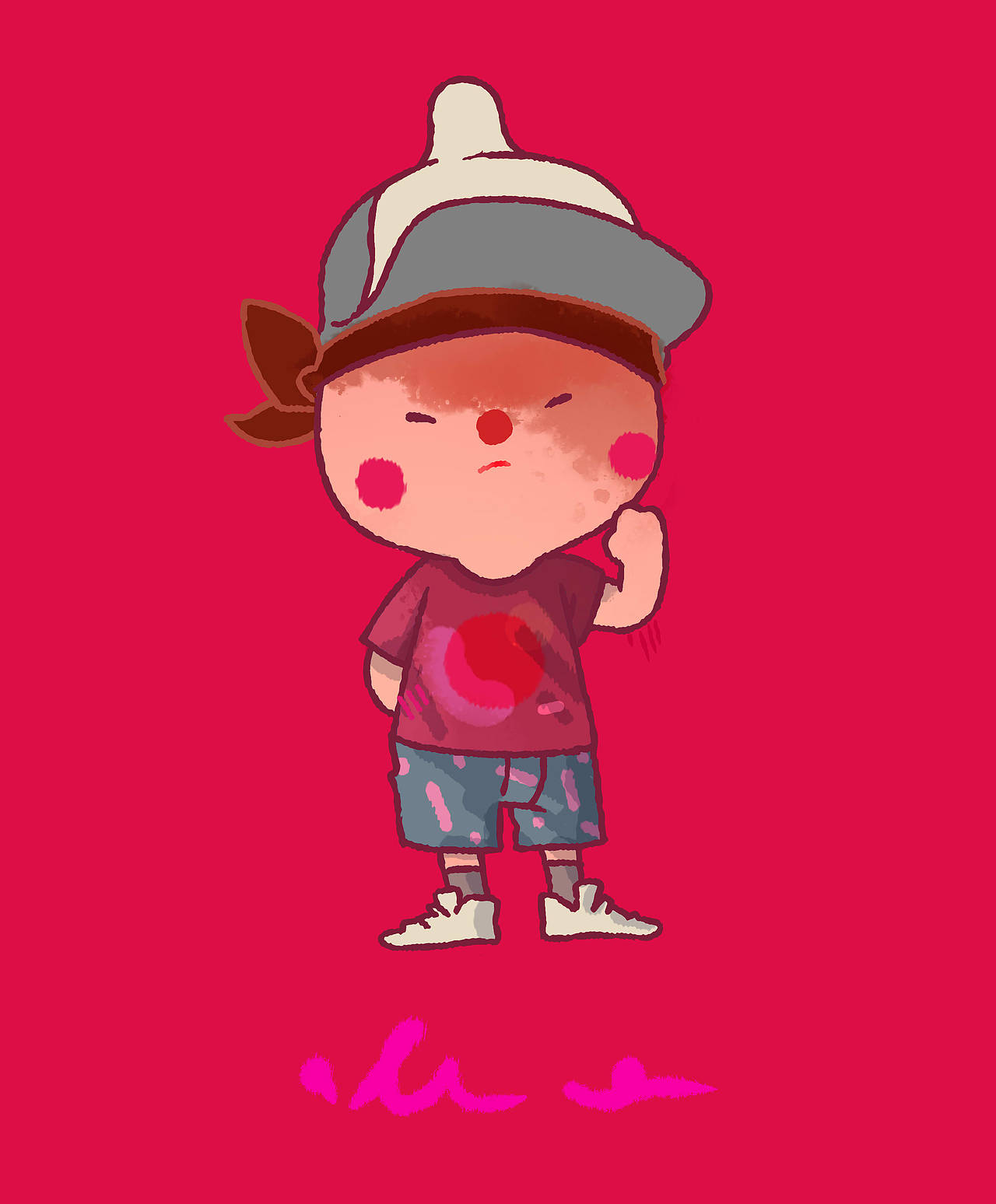 叮！按時長大~（圖ZMTc1NDc1MDQ0） - 創(chuàng)作習(xí)作 - 站酷設(shè)計(jì)師撒子散文原創(chuàng)素材 - 站酷ZCOOL