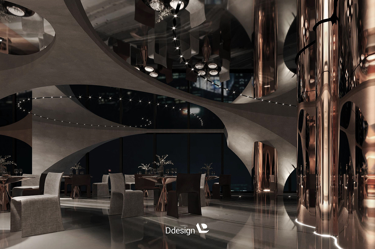 RESTAURANT丨餐厅商业空间丨LD WORKSHOP（图ZMjkwNTg1ODM2） - 商业空间设计 - 站酷设计师LDESIGN李超原创素材 - 站酷ZCOOL