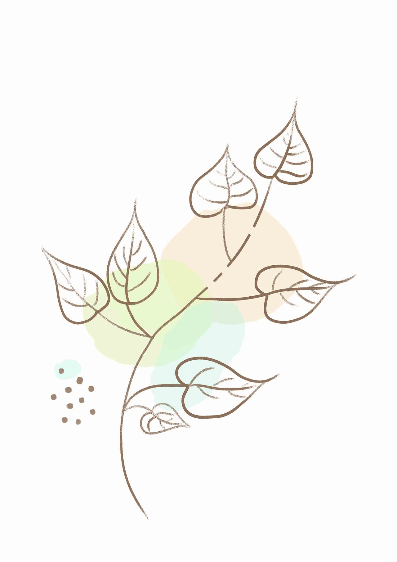 简约线条装饰画