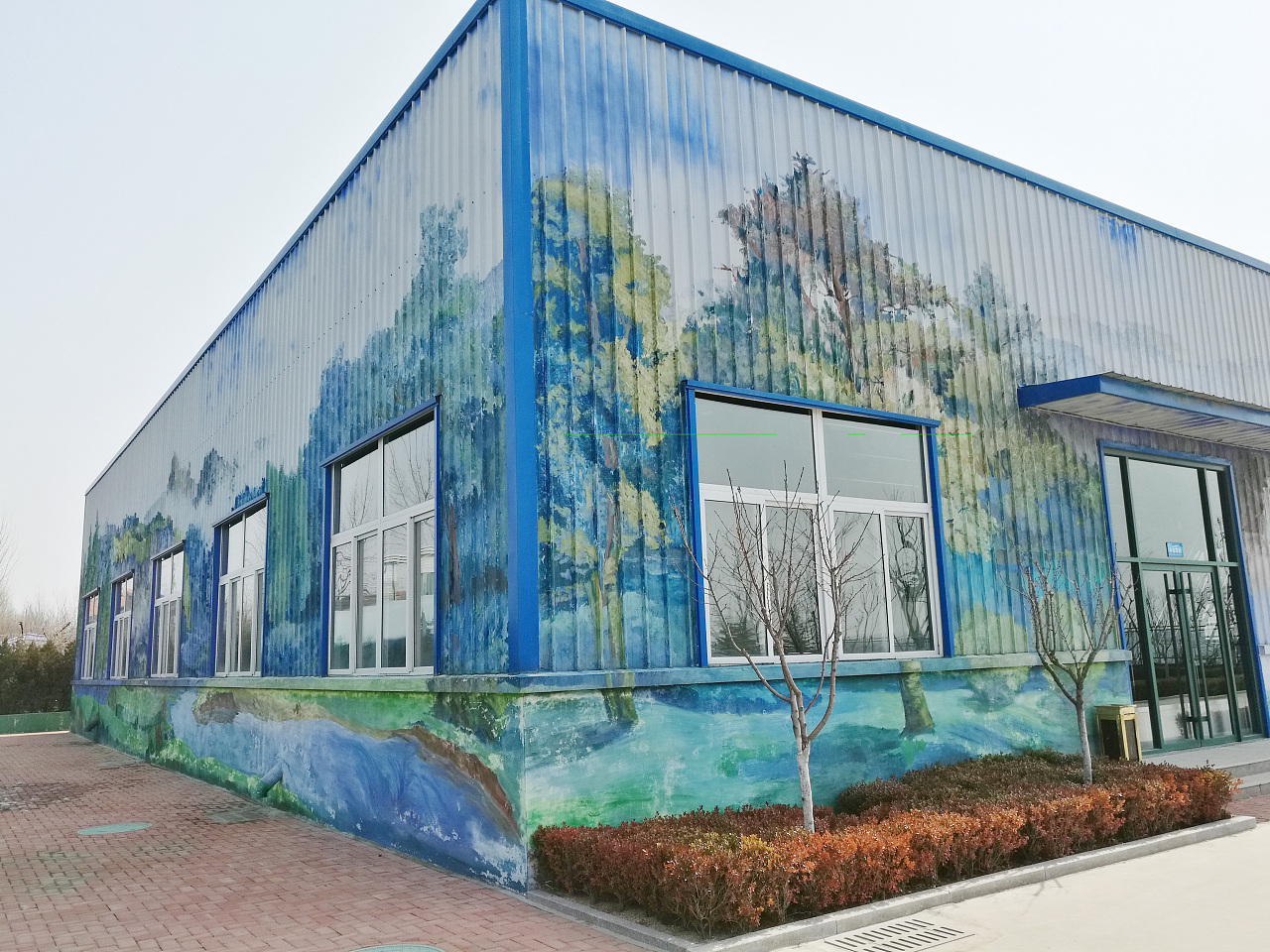 自来水厂墙绘案例