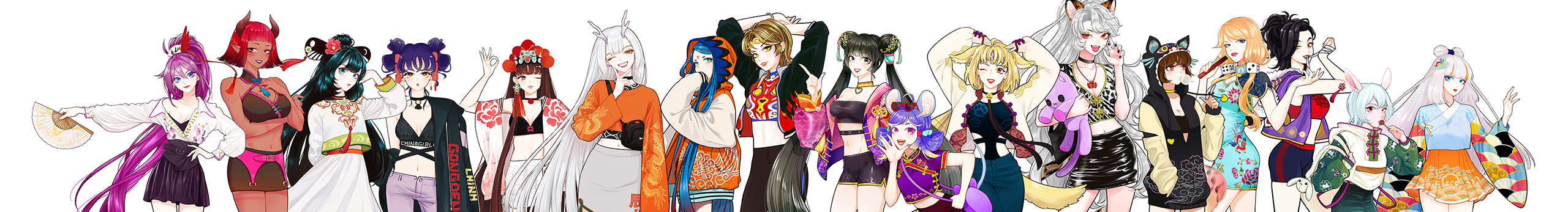 华风少女中国娘的个人主页（封面预览） - 主页封面设置 - 站酷设计师华风少女中国娘原创素材 - 站酷ZCOOL