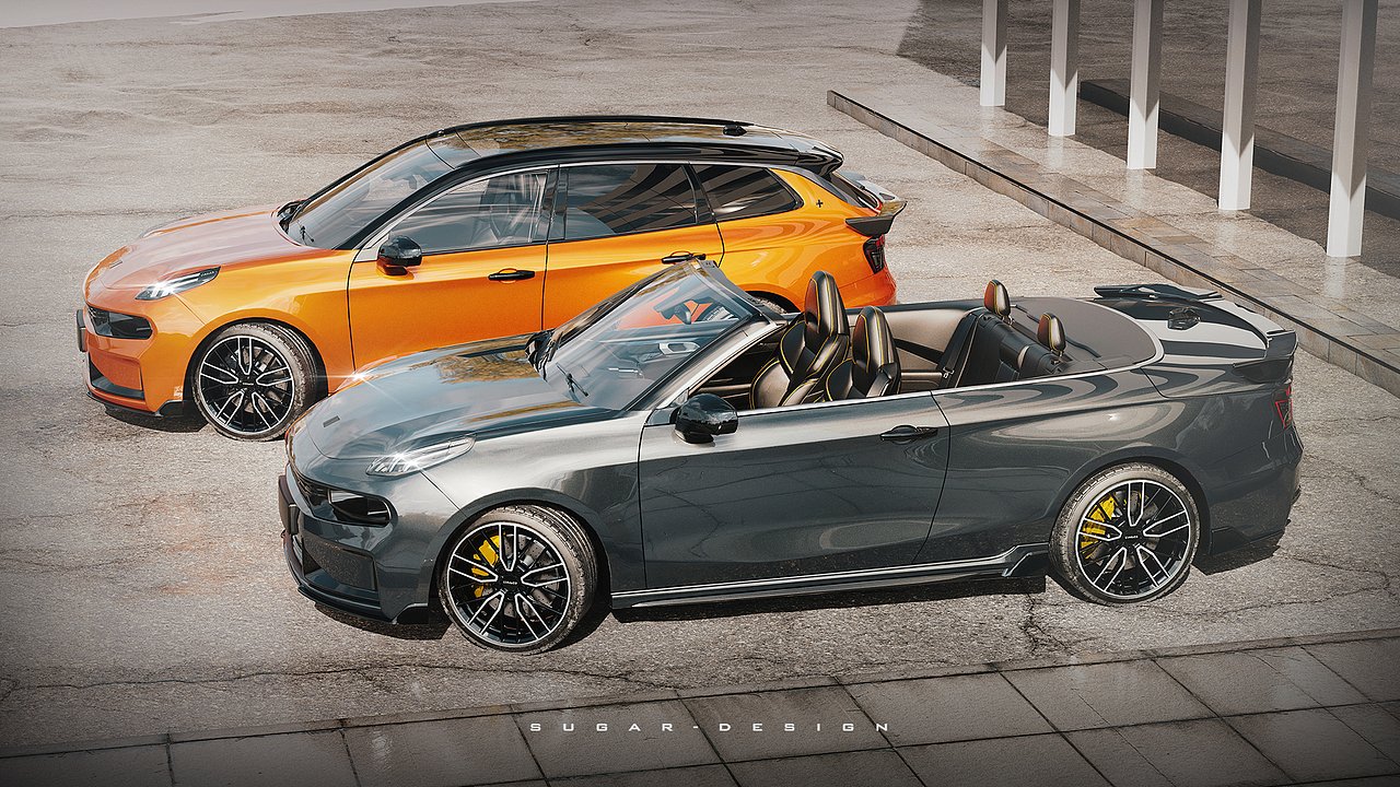 年轻，就要敞开了玩！领克03敞篷车新车预览！