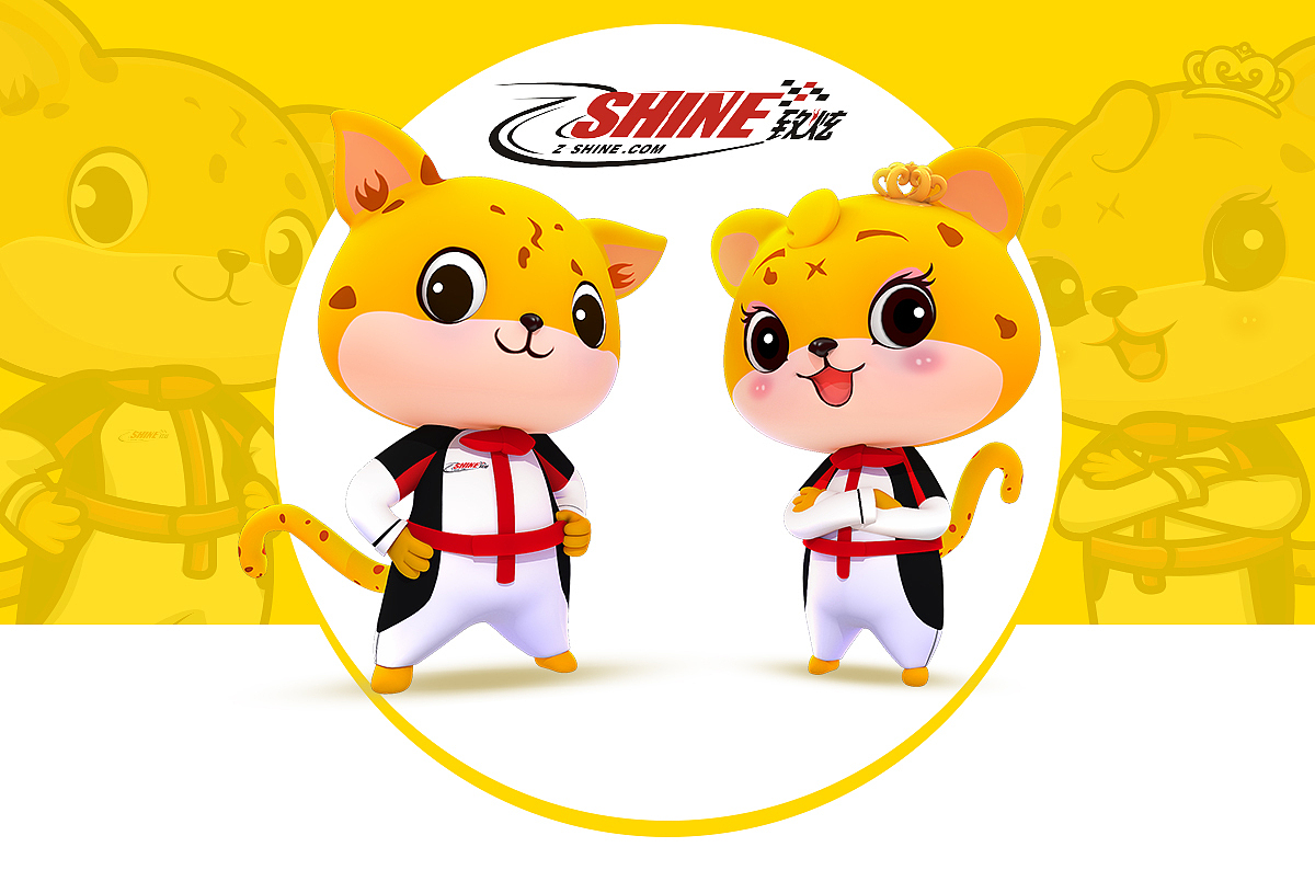 致炫赛车吉祥物设计