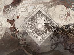 「成住坏空」 大话西游世界观绘卷第一章节及创作过程