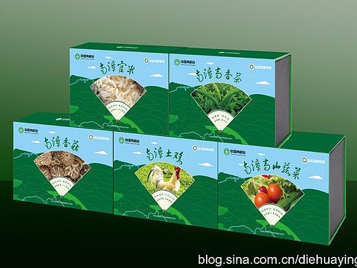 中国有机谷设计农产品包装X汪攀设计
