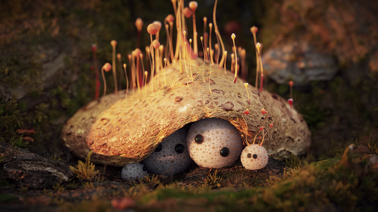 奇妙生物（图ZMjkzNzE1Mzc2） - 其他三维 - 站酷设计师Cnidzz原创素材 - 站酷ZCOOL