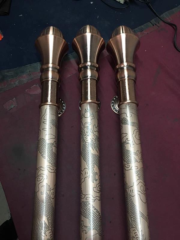 入户门拉手 铜门紫铜拉手