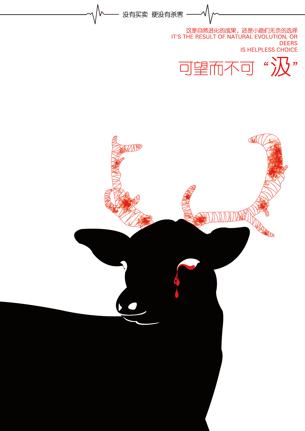 保护动物,行动在即|平面|海报|茴香叶子_原创作品-站酷zcool