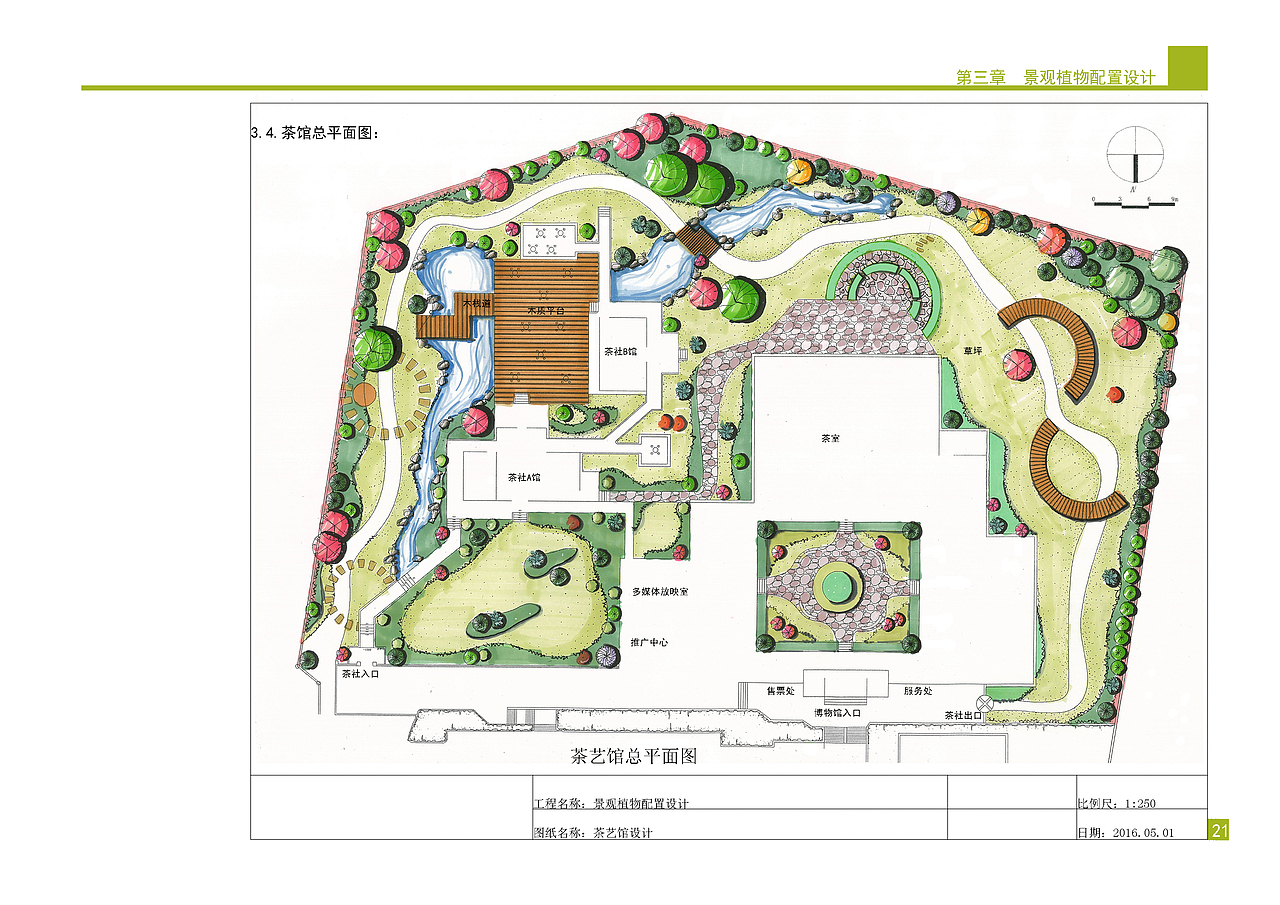 庭院景观植物设计方案