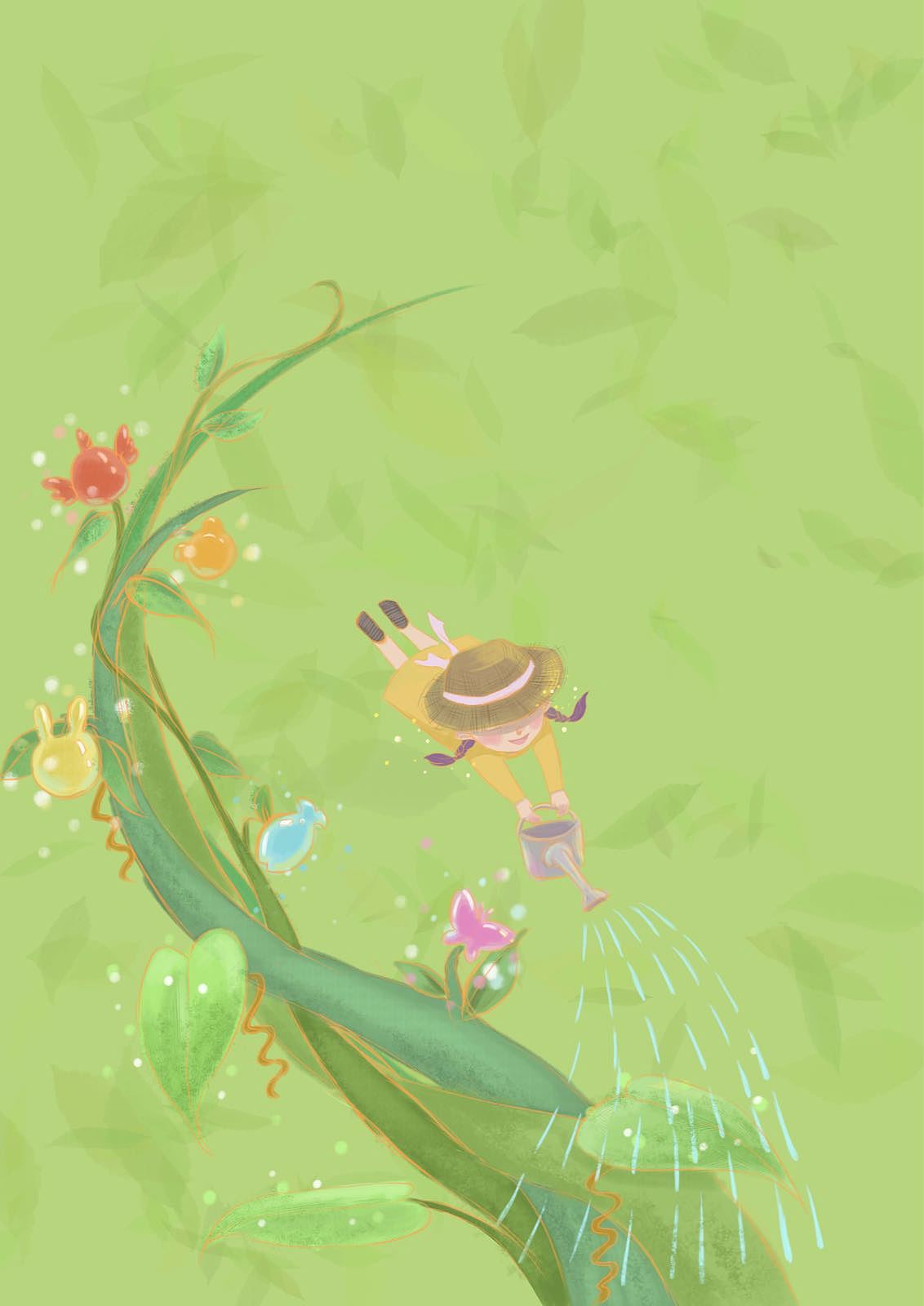 儿童插画—保护动物