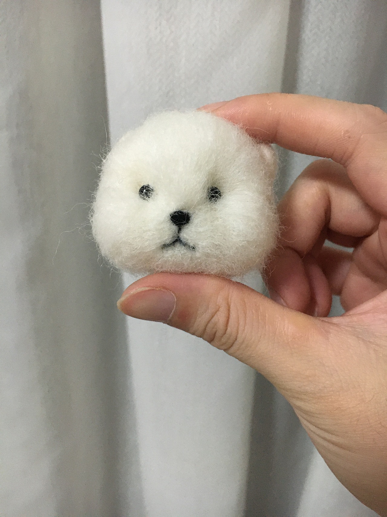 羊毛毡 saka匠的无聊手作隔壁家的小狗