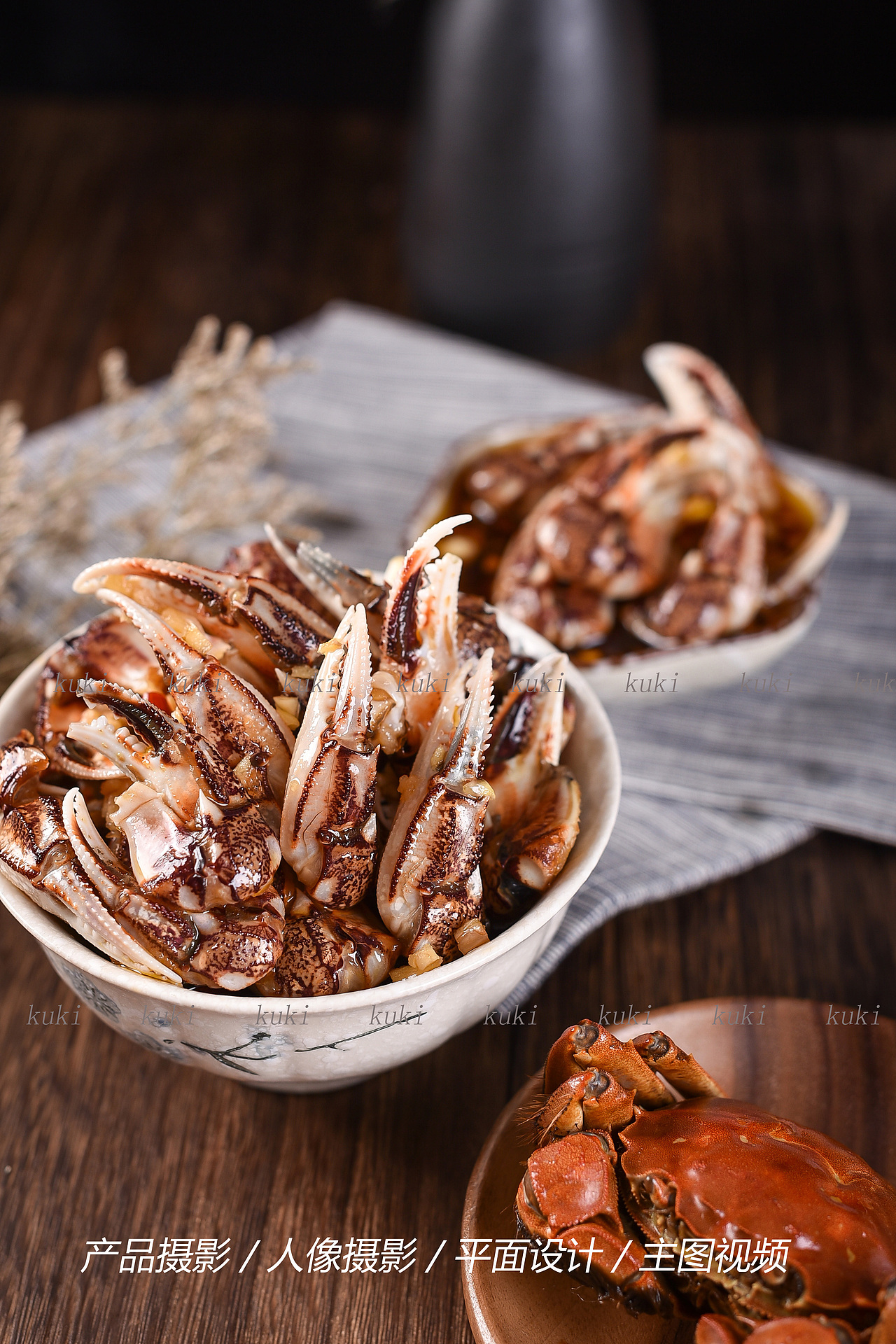 醉蟹钳（图ZMTc1NTI2NjU2） - 产品摄影 - 站酷设计师kuki视觉原创素材 - 站酷ZCOOL