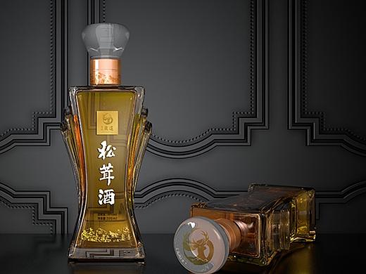 雪域鹿遥— —松茸酒包装