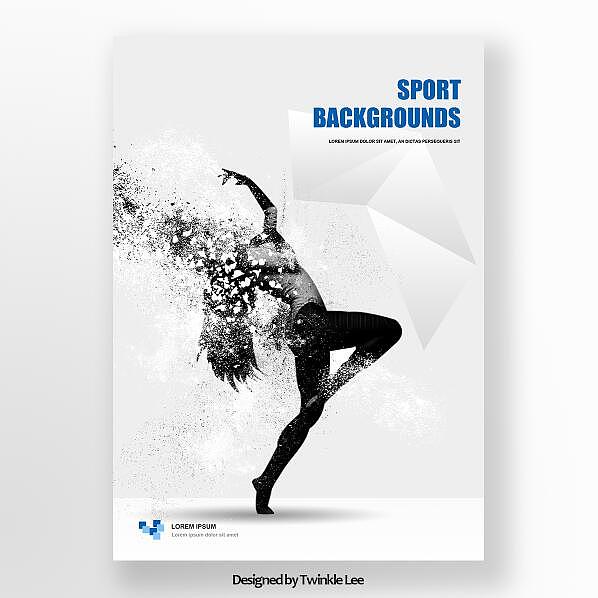 运动海报（图ZMTY1Nzg0NDA4） - 海报 - 站酷设计师李江北原创素材 - 站酷ZCOOL