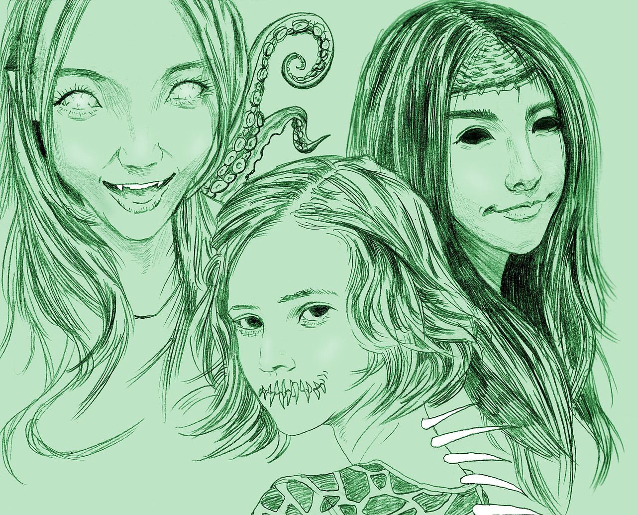 画张万圣的节奏~