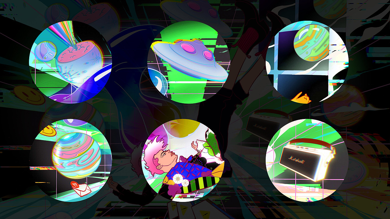 单击启动π世界，灵感在瞬间爆发（图ZMjMyOTgwMzUy） - 海报 - 站酷设计师Abbbbi原创素材 - 站酷ZCOOL