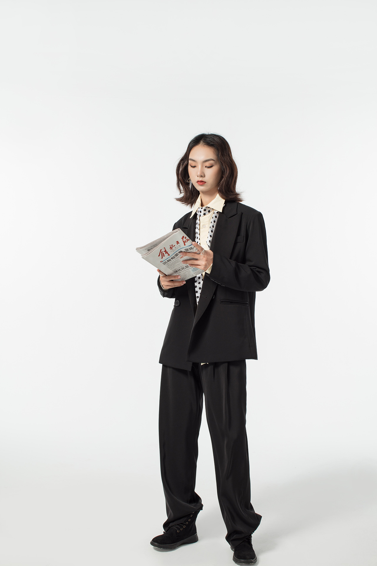 【摄艺】西装女装拍摄