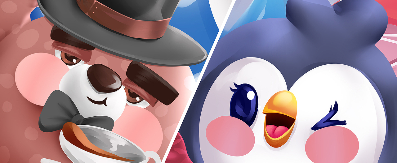 蔬菜帮蜜雪冰城品牌绘本插图