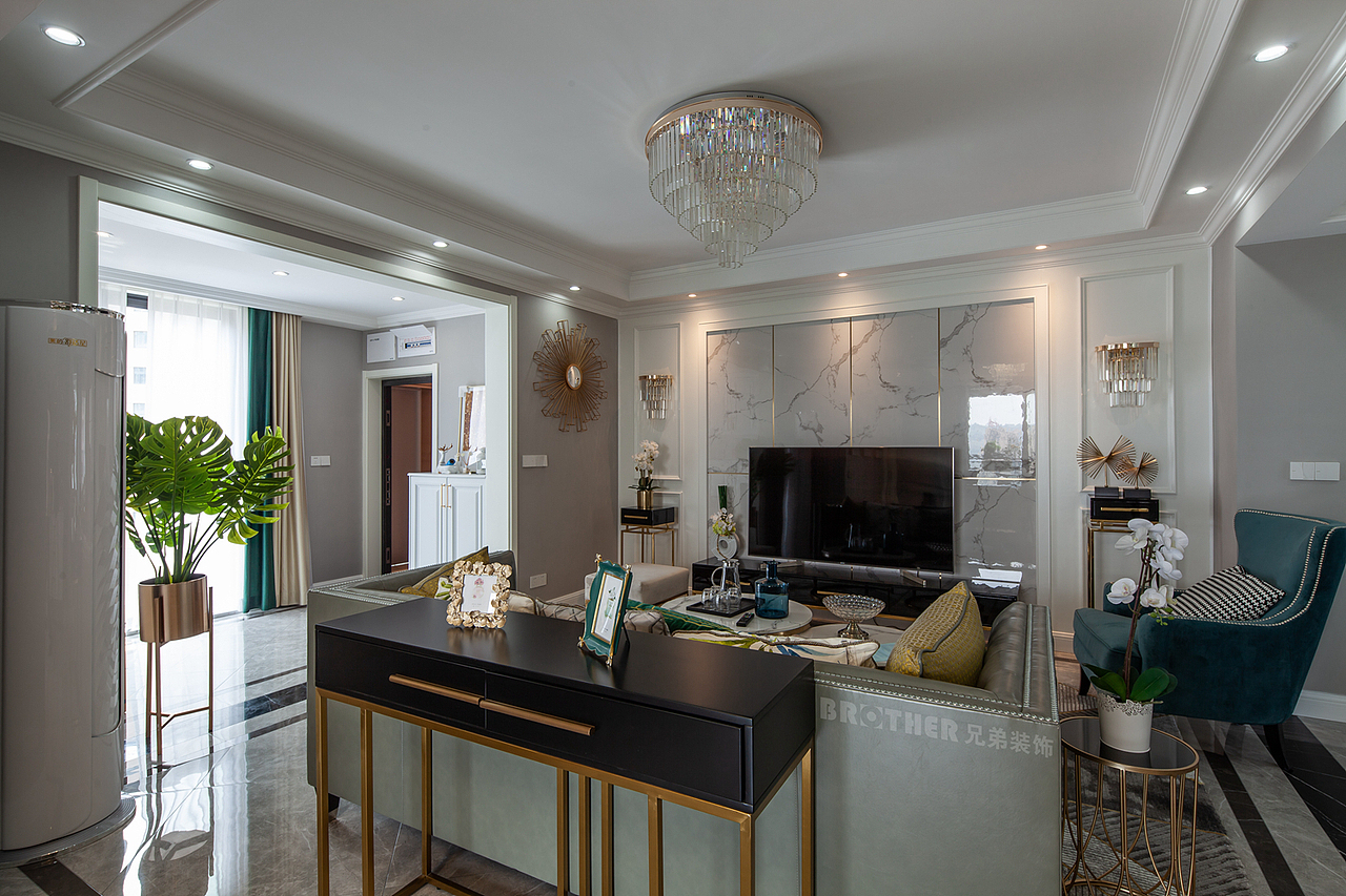 恋湖学郡装修,重庆恋湖学郡装修设计方案实景图