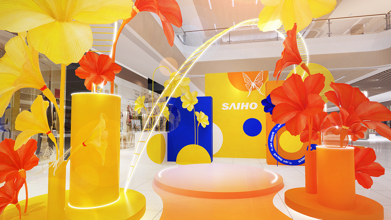 繁华有礼 成都世豪走秀（未中标）（图ZMjgyMDM2NTU2） - 场景 - 站酷设计师ZHAI_原创素材 - 站酷ZCOOL